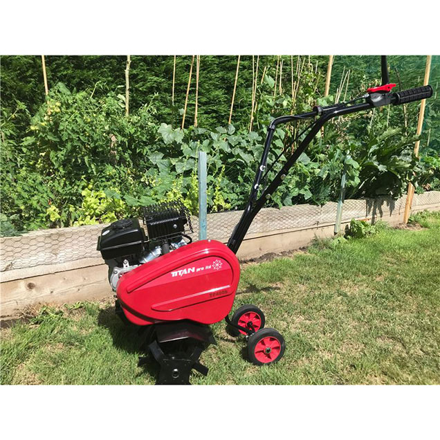 Order a Lightweight, compact and a hard worker to boot - the TP400B/450 is the ideal accompaniment for your small gardens and allotments; its size working wonders with flowerbeds and in those harder-to-reach areas.